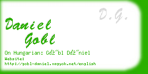 daniel gobl business card